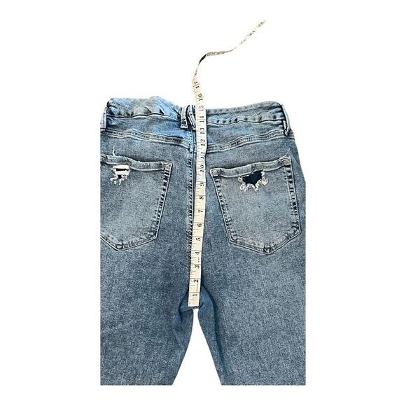 Good American Skinny Jeans with Distressed Details GWTH5737 size 15 - Picture 7 of 7